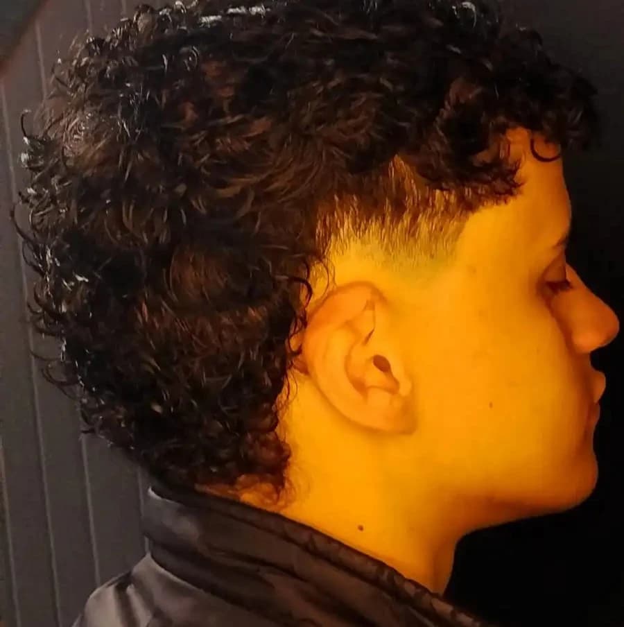 Corte masculino com degradê no Studio H, barbearia em Capinzal/SC